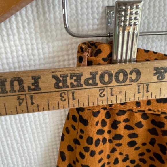 Love For Humanity Couture Womens Skirt Small Animal Print Mini Skorts Ruffle NWT - Picture 7 of 9